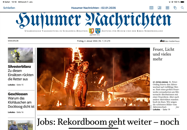 Silvester · Spektakel · 2025 / 2026